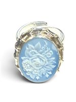 Anello Mandile 1922 Donna Cammei  in Argento Agata 2MANCM13.1 - 2MANCM13.1